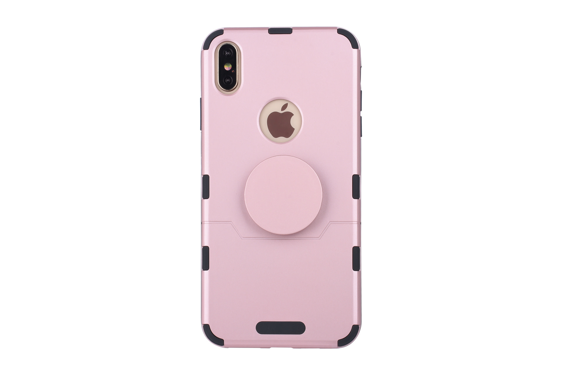 Apple iPhone X-Xs Rood Backcover hoesje Soft Touch, foto 2 van 5
