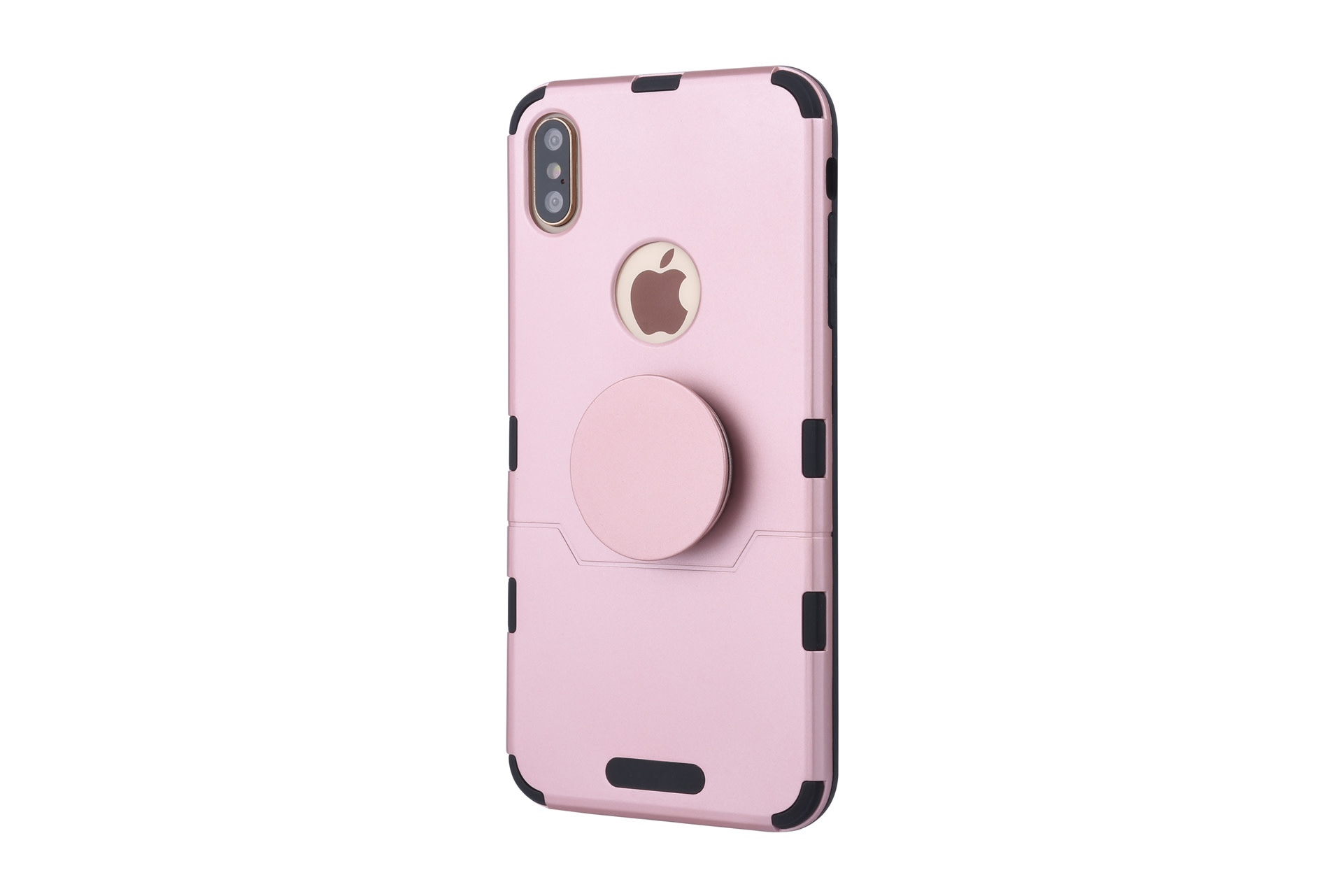 Apple iPhone X-Xs Rood Backcover hoesje Soft Touch, foto 5 van 5