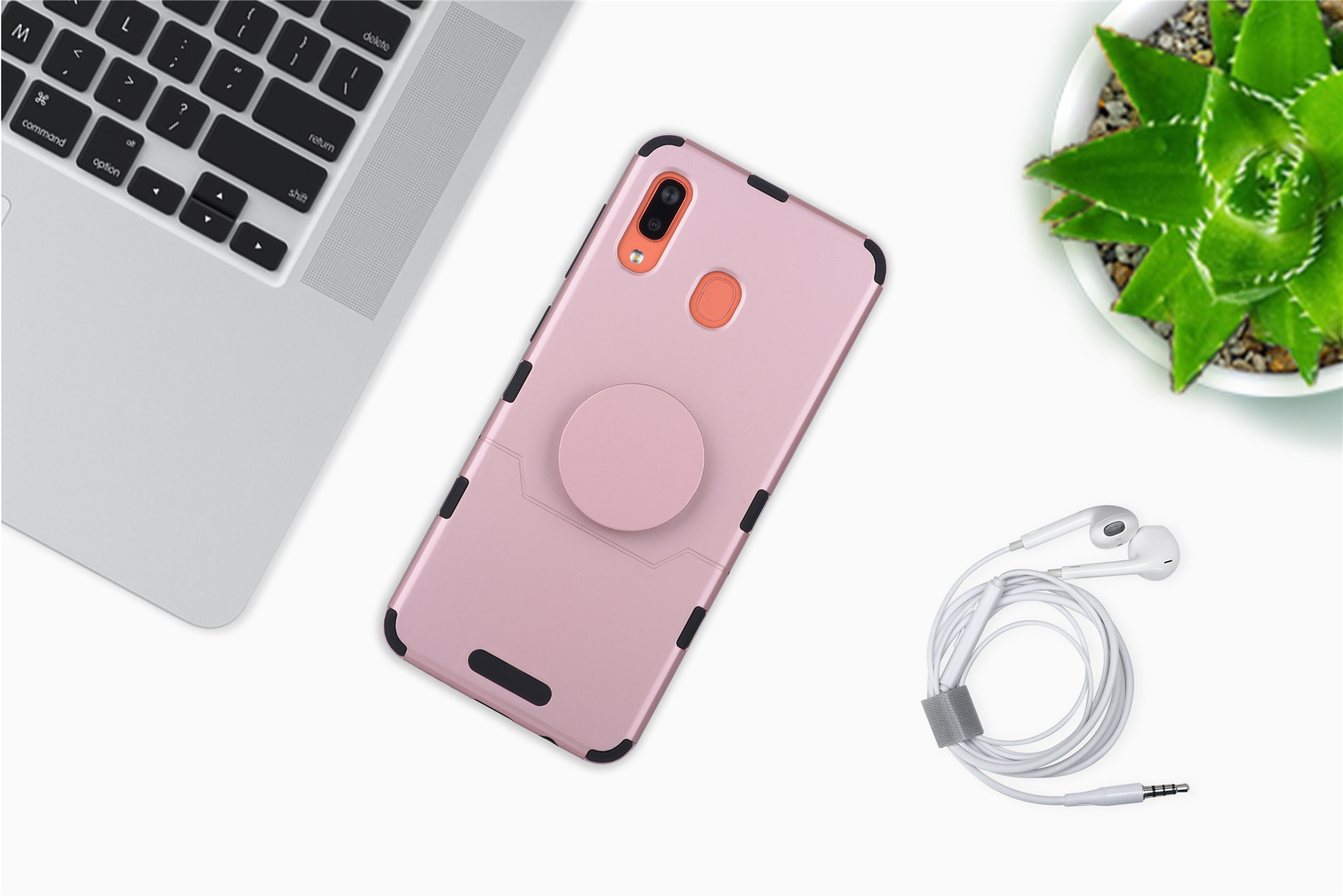 Apple iPhone Xs Max Rood Backcover hoesje Soft Touch, foto 2 van 6