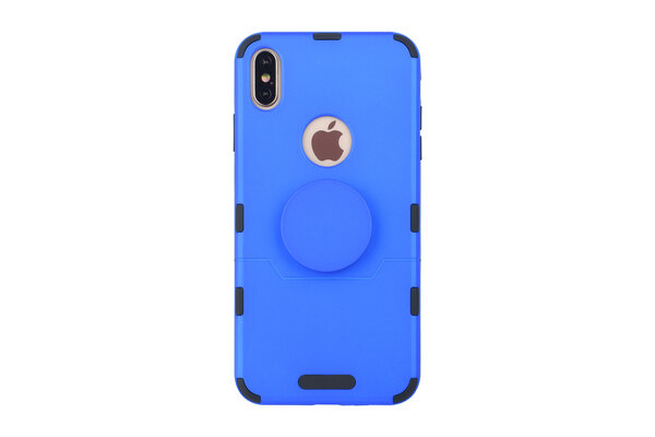 Apple iPhone Xs Max Blue Back cover case - Soft Touch Apple iPhone Xs Max Blue Back cover case - Soft Touch