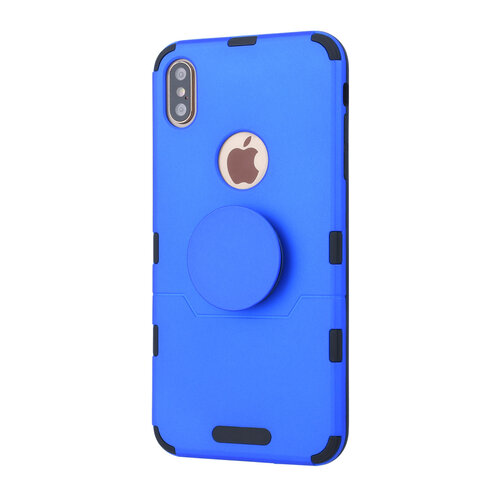 Apple iPhone Xs Max Back-Cover hul Blau - Soft Touch