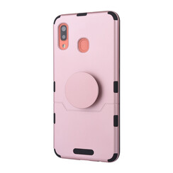 Samsung Galaxy A30 Rood Backcover hoesje Soft Touch