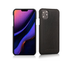 Pierre Cardin Pierre Cardin Apple iPhone 11 Pro Black Back cover case - Genuine Leather Pierre Cardin Pierre Cardin Apple iPhone 11 Pro Black Back cover case - Genuine Leather