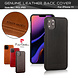 Pierre Cardin Pierre Cardin Apple iPhone 11 Pro Marron Foncé Back cover coque Genuine Leather Pierre Cardin Pierre Cardin Apple iPhone 11 Pro Marron Foncé Back cover coque Genuine Leather
