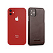 Pierre Cardin Pierre Cardin Apple iPhone 11 Donker Bruin Backcover hoesje Genuine leather Pierre Cardin Pierre Cardin Apple iPhone 11 Donker Bruin Backcover hoesje Genuine leather