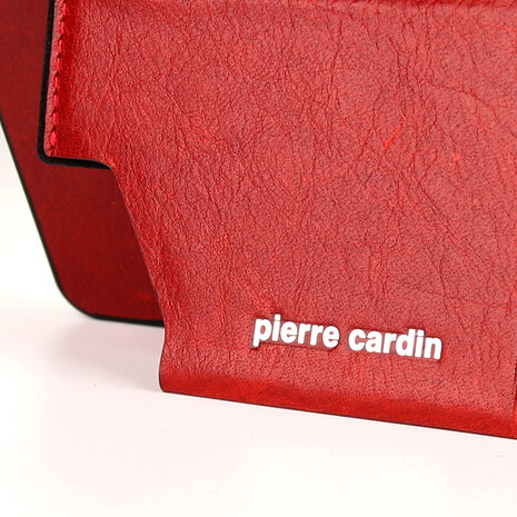 Pierre Cardin Pierre Cardin Apple iPhone 11 Pro Red Back cover case - Genuine Leather Pierre Cardin Pierre Cardin Apple iPhone 11 Pro Red Back cover case - Genuine Leather