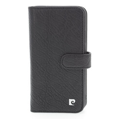 Pierre Cardin Apple iPhone 11 Pro Book-Case hul Schwarz - Genuine Leather