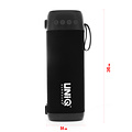 UNIQ Accessory UNIQ Berlin Bluetooth Speaker - MP3 - USB - Radio - AUX - Schwarz