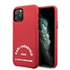 Karl Lagerfeld Apple iPhone 11 Pro Karl Lagerfeld Back-Cover hul Rot KLHCN58NYRE - Echt leer Karl Lagerfeld Apple iPhone 11 Pro Karl Lagerfeld Back-Cover hul Rot KLHCN58NYRE - Echt leer