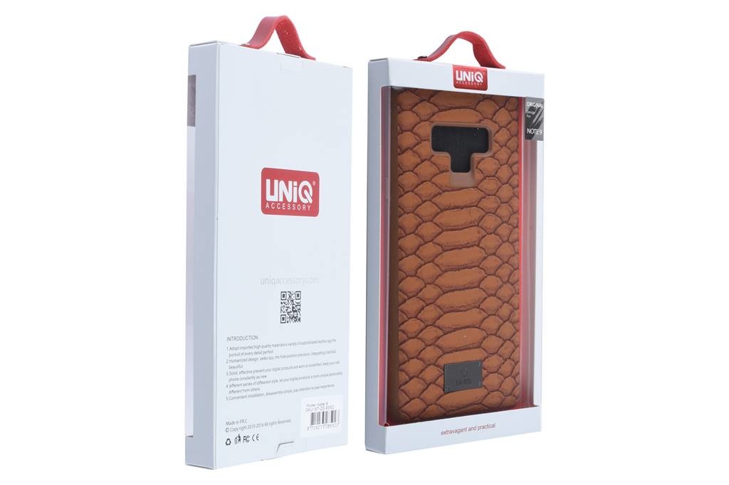 UNIQ Accessory UniQ Accessory Backcover voor Samsung Galaxy Note 9 - Bruin, foto 4 van 6