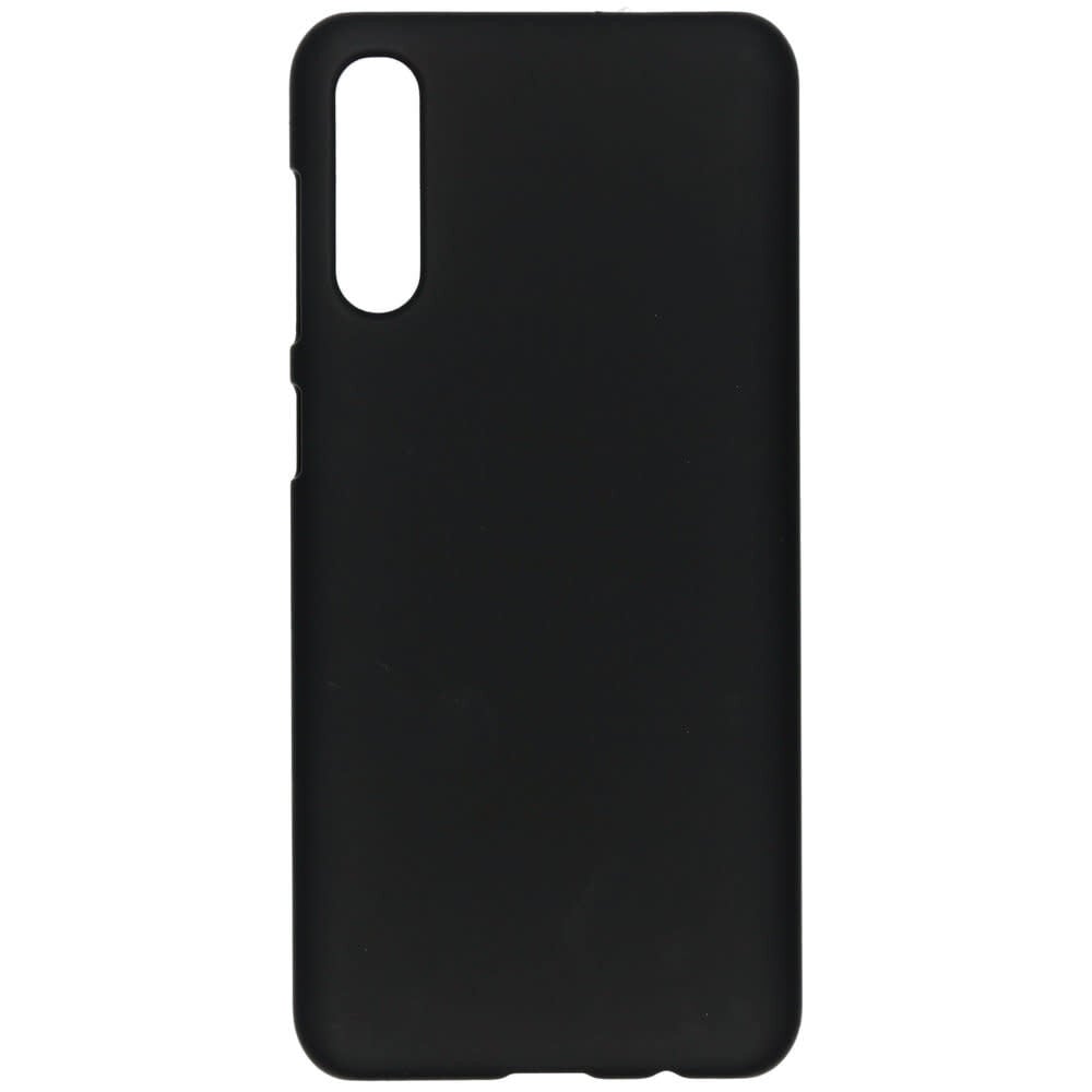 Hoes voor Samsung Galaxy  A30S, Silicone case, mat zwart