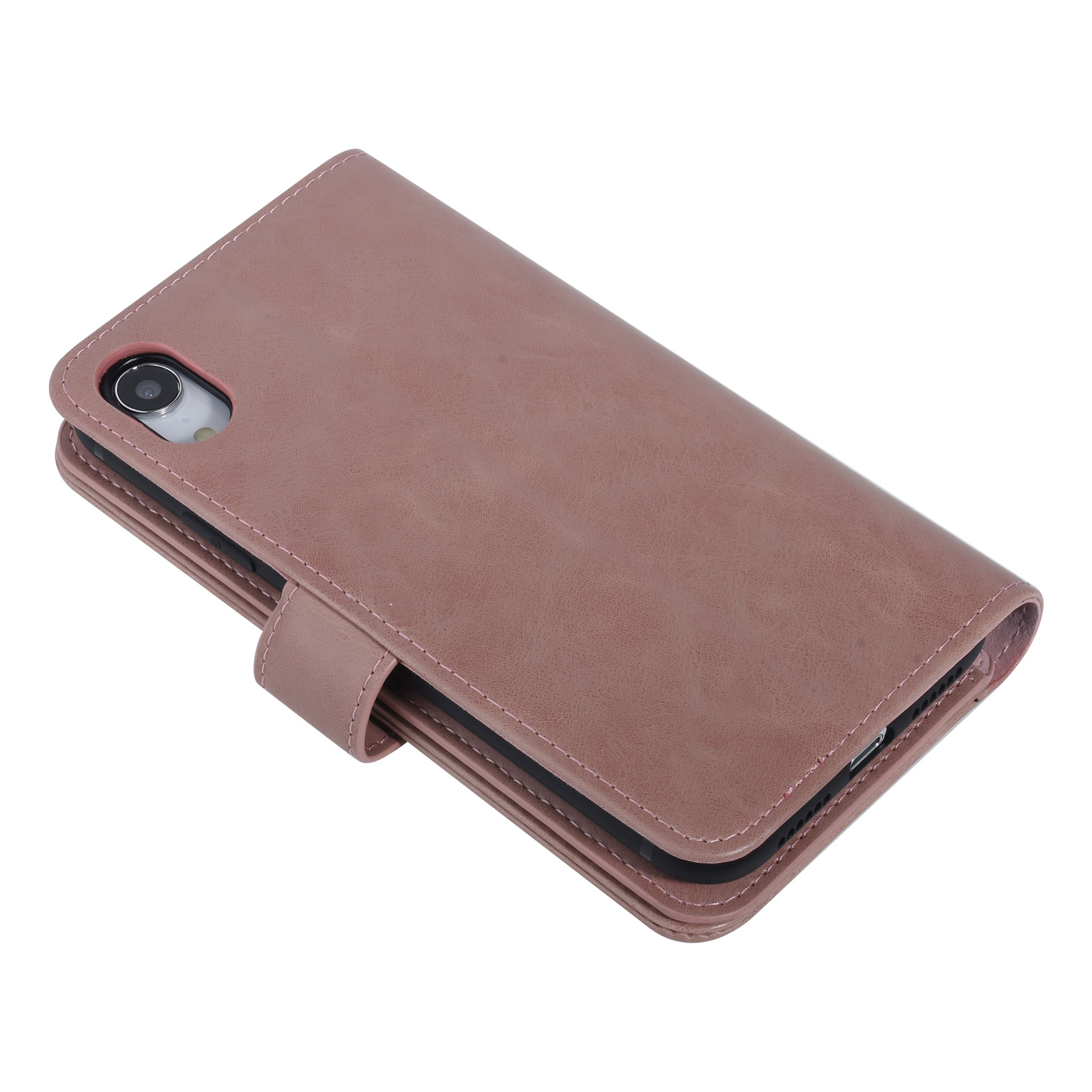 UNIQ Accessory UNIQ Accessory Roze hoesje iPhone XR - Book Case - Zachte huid, foto 4 van 6