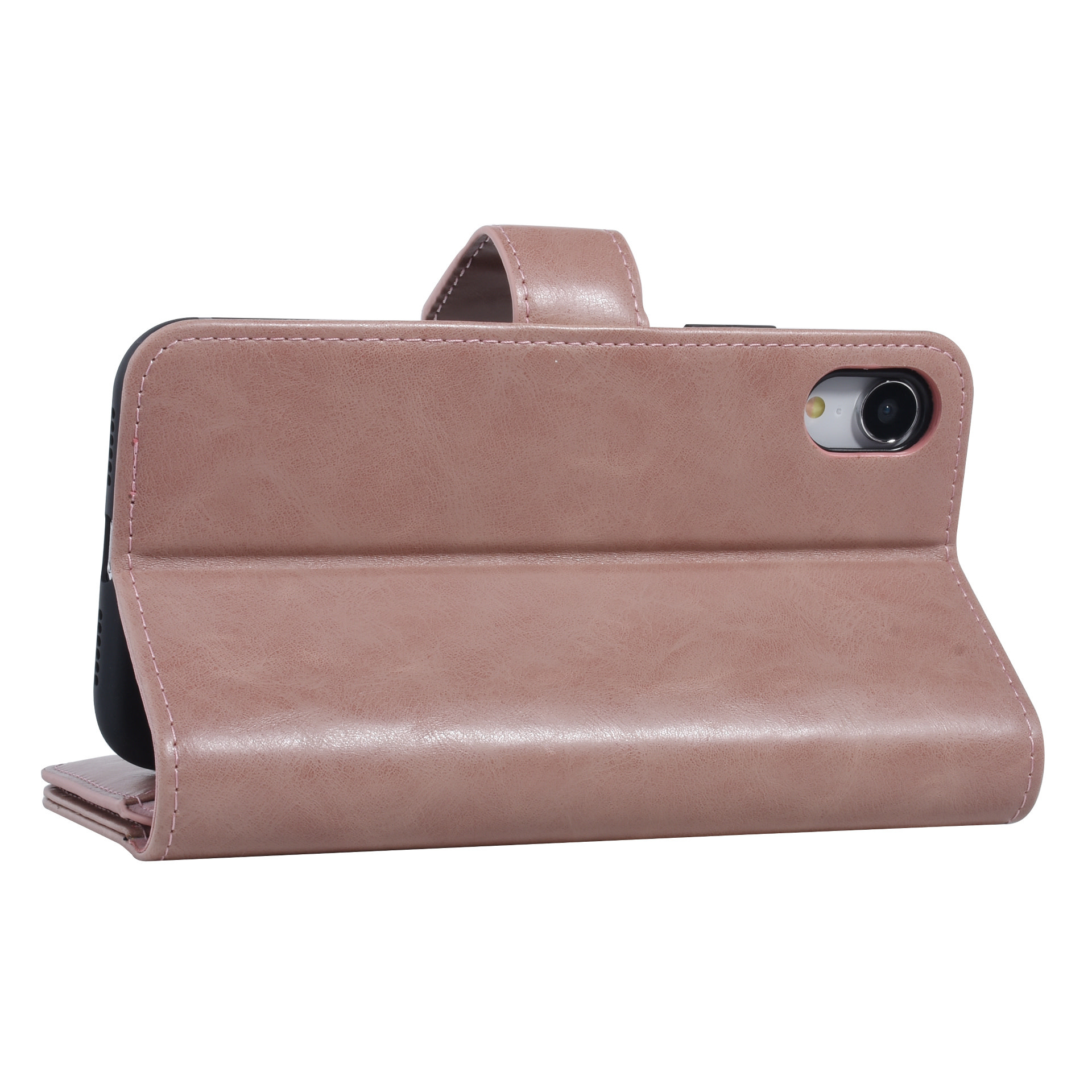 UNIQ Accessory UNIQ Accessory Roze hoesje iPhone XR - Book Case - Zachte huid, foto 5 van 6