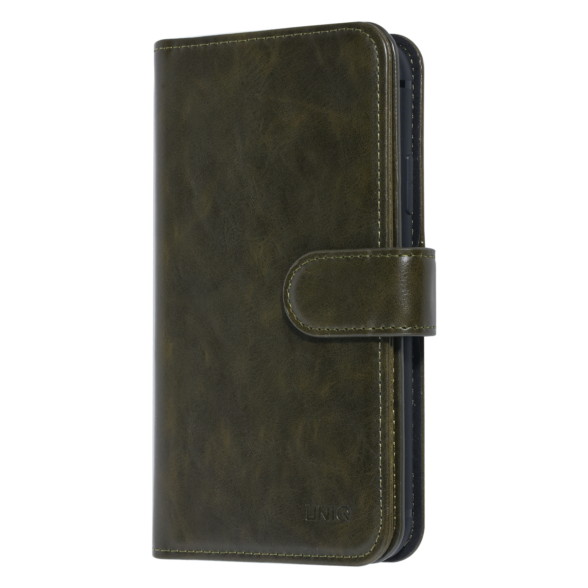 UNIQ Accessory UNIQ Accessory DonkerGroen hoesje iPhone XR - Book Case - Zachte huid, foto 2 van 6