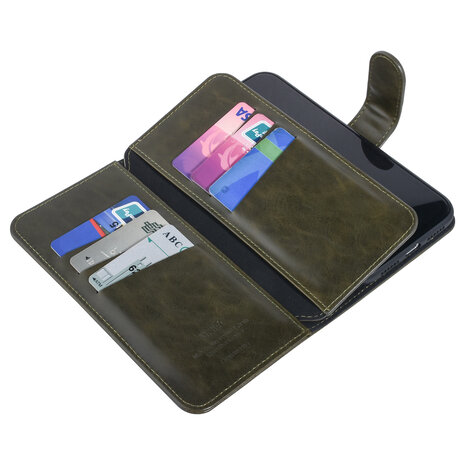 UNIQ Accessory UNIQ Accessory iPhone XR Donkelgrün Sanfte Berührung Book-Case hul UNIQ Accessory UNIQ Accessory iPhone XR Donkelgrün Sanfte Berührung Book-Case hul