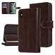 UNIQ Accessory UNIQ Accessory Apple iPhone Xs Max Brown Soft Touch Book type case UNIQ Accessory UNIQ Accessory Apple iPhone Xs Max Brown Soft Touch Book type case