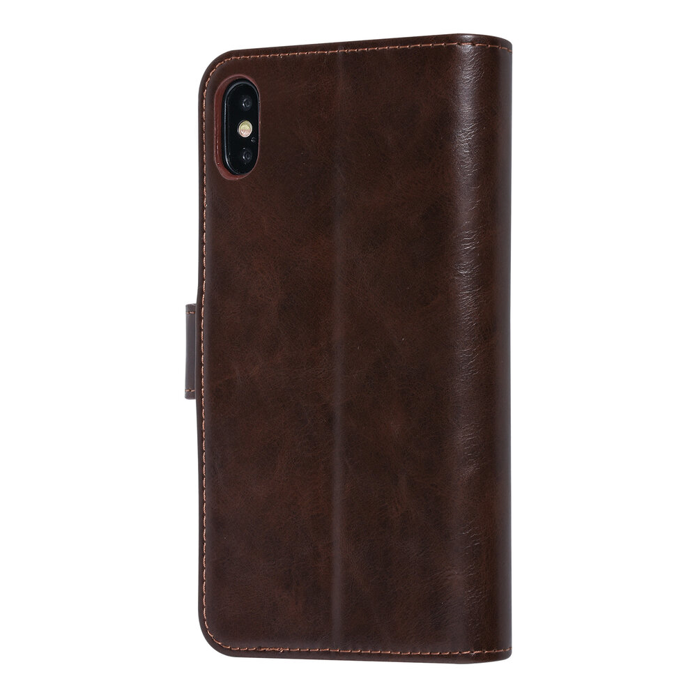 UNIQ Accessory UNIQ Accessory Apple iPhone Xs Max Brown Soft Touch Book type case UNIQ Accessory UNIQ Accessory Apple iPhone Xs Max Brown Soft Touch Book type case