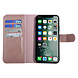UNIQ Accessory UNIQ Accessory Roze hoesje iPhone Xs Max - Book Case - Zachte huid UNIQ Accessory UNIQ Accessory Roze hoesje iPhone Xs Max - Book Case - Zachte huid