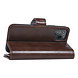 UNIQ Accessory UNIQ Accessory Apple iPhone 11 Pro Dark Brown Soft Touch Book type case UNIQ Accessory UNIQ Accessory Apple iPhone 11 Pro Dark Brown Soft Touch Book type case