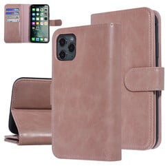 UNIQ Accessory Roze hoesje iPhone 11 Pro Max - Book Case - Zachte huid