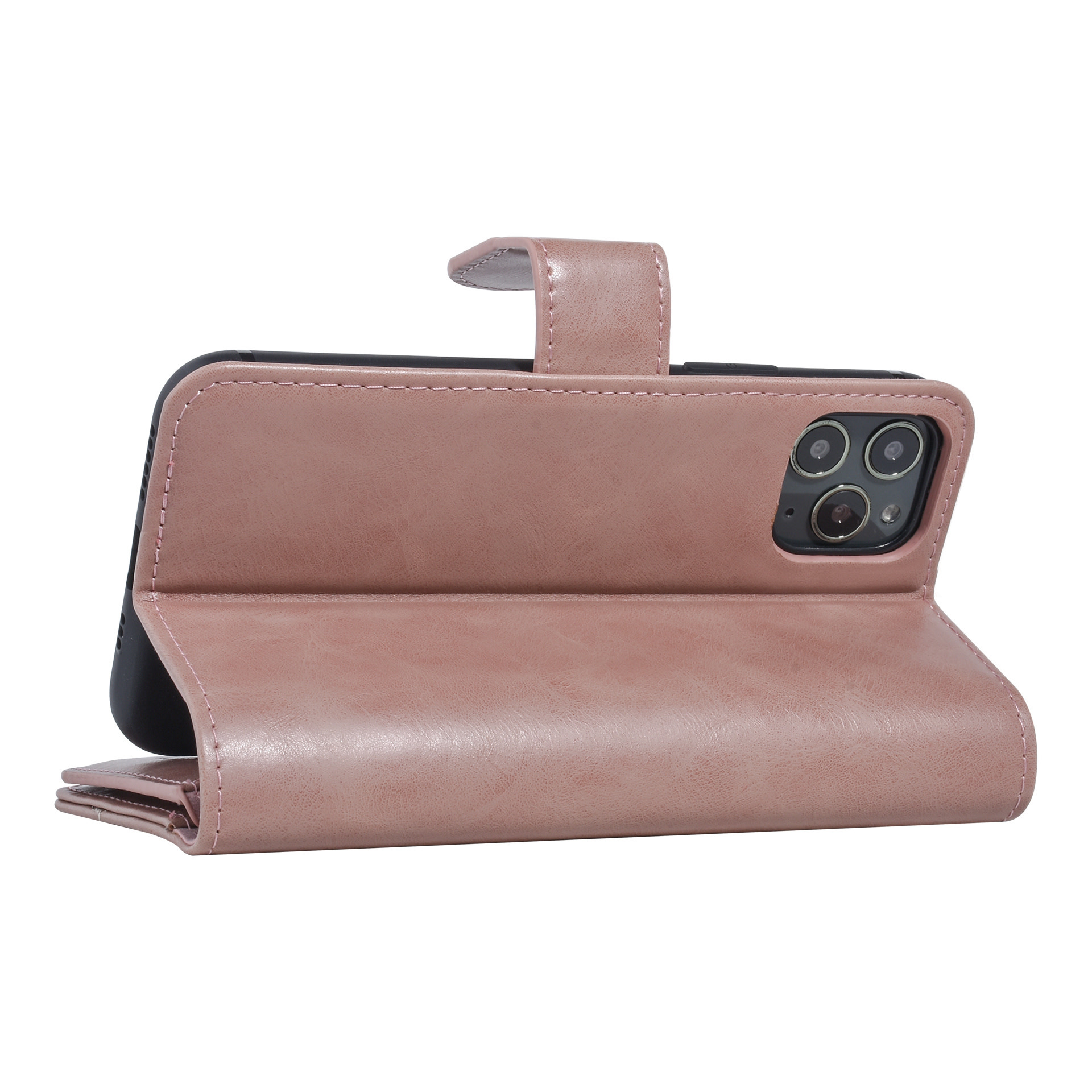 UNIQ Accessory UNIQ Accessory Roze hoesje iPhone 11 Pro Max - Book Case - Zachte huid, foto 5 van 6