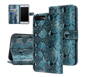 UNIQ Accessory UNIQ Accessory Apple iPhone 7-8 Plus Black and Green Snakeskin Book type case UNIQ Accessory UNIQ Accessory Apple iPhone 7-8 Plus Black and Green Snakeskin Book type case