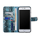 UNIQ Accessory UNIQ Accessory Zwart en Blauw Slangenleer hoesje voor iPhone 7-8 Plus- Book Case UNIQ Accessory UNIQ Accessory Zwart en Blauw Slangenleer hoesje voor iPhone 7-8 Plus- Book Case