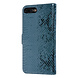 UNIQ Accessory UNIQ Accessory Turquoise Slangenleer hoesje voor iPhone 7-8 Plus - Book Case UNIQ Accessory UNIQ Accessory Turquoise Slangenleer hoesje voor iPhone 7-8 Plus - Book Case