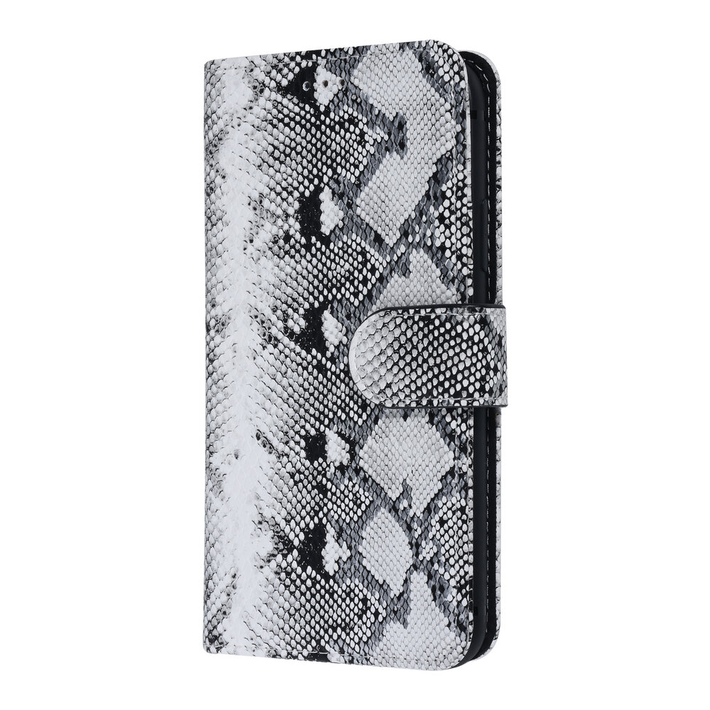 UNIQ Accessory UNIQ Accessory iPhone X-Xs Noir et Blanc Peau de serpent Book type housse UNIQ Accessory UNIQ Accessory iPhone X-Xs Noir et Blanc Peau de serpent Book type housse