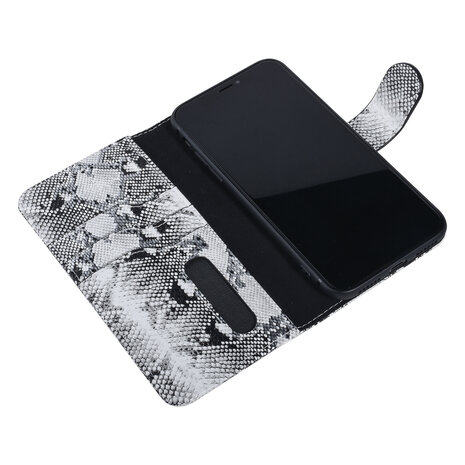 UNIQ Accessory UNIQ Accessory iPhone X-Xs Noir et Blanc Peau de serpent Book type housse UNIQ Accessory UNIQ Accessory iPhone X-Xs Noir et Blanc Peau de serpent Book type housse