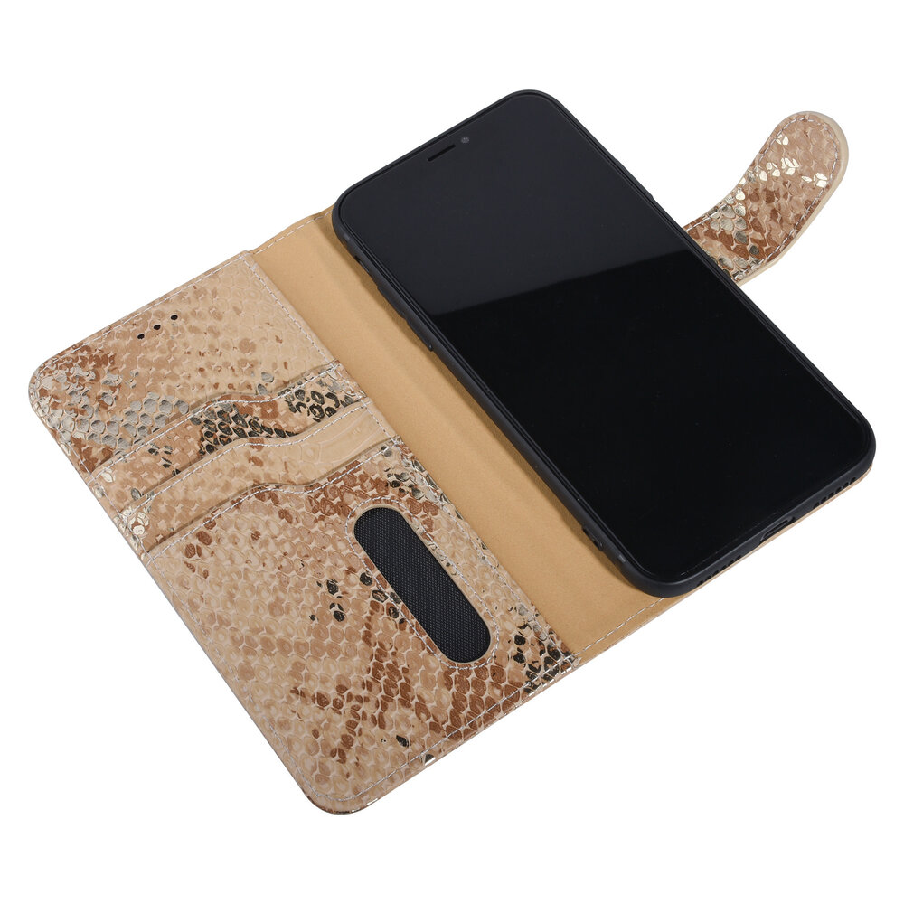 UNIQ Accessory UNIQ Accessory iPhone X-Xs Or Peau de serpent Book type housse UNIQ Accessory UNIQ Accessory iPhone X-Xs Or Peau de serpent Book type housse