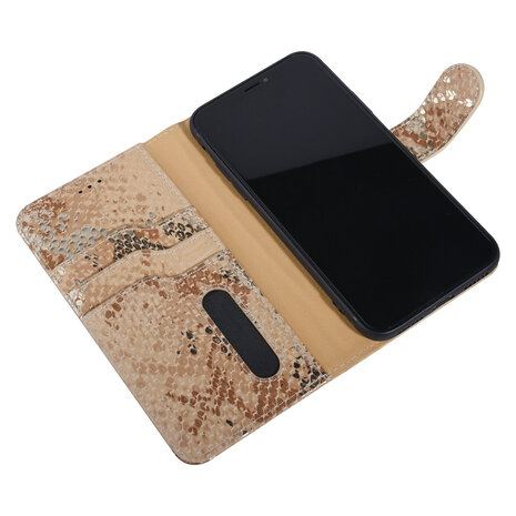 UNIQ Accessory UNIQ Accessory iPhone X-Xs Or Peau de serpent Book type housse UNIQ Accessory UNIQ Accessory iPhone X-Xs Or Peau de serpent Book type housse