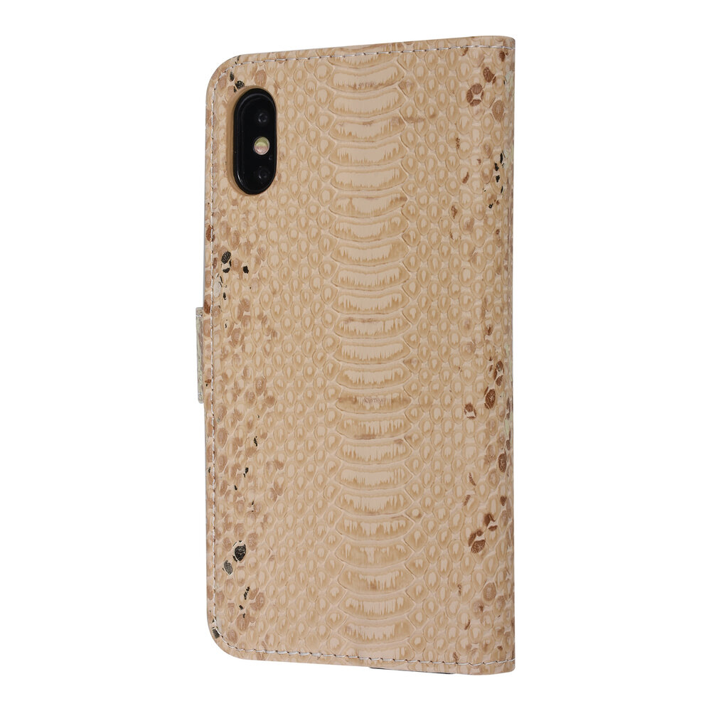 UNIQ Accessory UNIQ Accessory iPhone X-Xs Or Peau de serpent Book type housse UNIQ Accessory UNIQ Accessory iPhone X-Xs Or Peau de serpent Book type housse