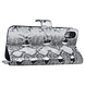 UNIQ Accessory UNIQ Accessory Zwart en Wit Slangenleer hoesje voor iPhone XR - Book Case UNIQ Accessory UNIQ Accessory Zwart en Wit Slangenleer hoesje voor iPhone XR - Book Case