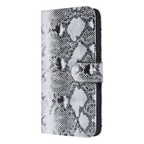UNIQ Accessory UNIQ Accessory Apple iPhone XR Black and White Snakeskin Book type case UNIQ Accessory UNIQ Accessory Apple iPhone XR Black and White Snakeskin Book type case