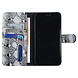 UNIQ Accessory UNIQ Accessory iPhone XR Noir et Blanc Peau de serpent Book type housse UNIQ Accessory UNIQ Accessory iPhone XR Noir et Blanc Peau de serpent Book type housse