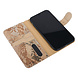 UNIQ Accessory UNIQ Accessory Goud Slangenleer hoesje voor iPhone XR - Book Case UNIQ Accessory UNIQ Accessory Goud Slangenleer hoesje voor iPhone XR - Book Case