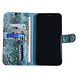UNIQ Accessory UNIQ Accessory Apple iPhone XR Black and Green Snakeskin Book type case UNIQ Accessory UNIQ Accessory Apple iPhone XR Black and Green Snakeskin Book type case