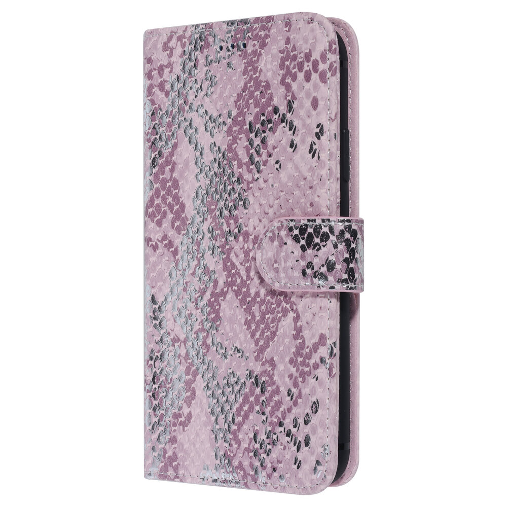 UNIQ Accessory UNIQ Accessory Apple iPhone XR Pink Snakeskin Book type case UNIQ Accessory UNIQ Accessory Apple iPhone XR Pink Snakeskin Book type case