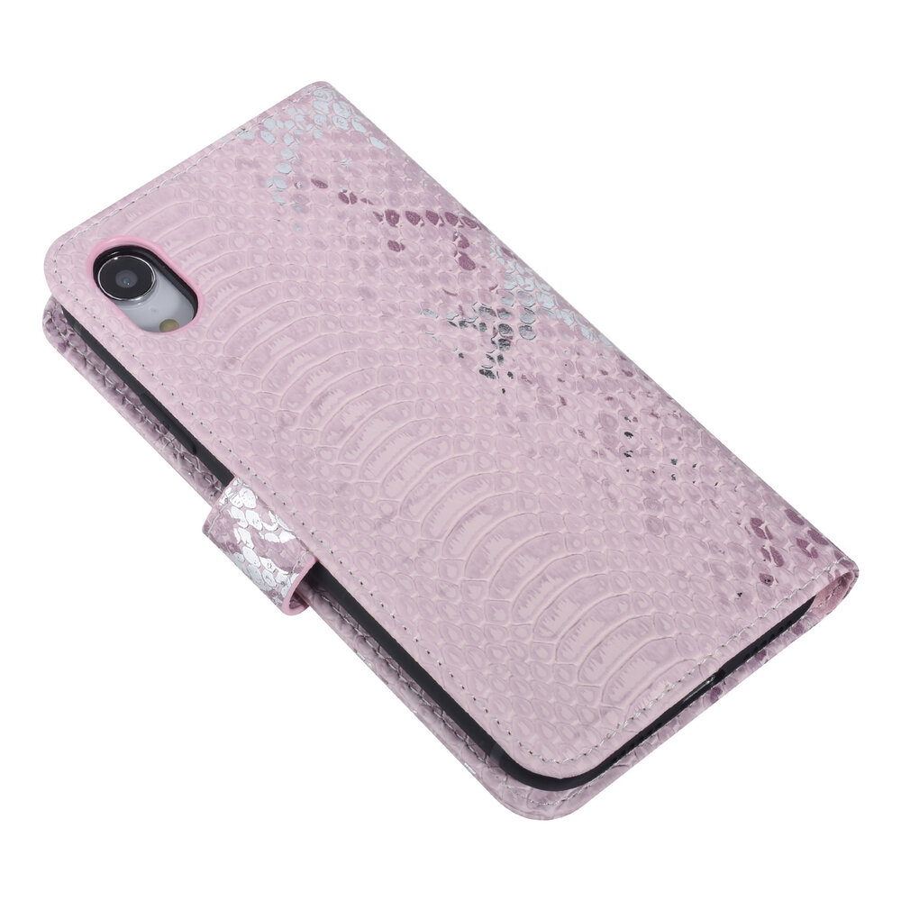 UNIQ Accessory UNIQ Accessory Apple iPhone XR Pink Snakeskin Book type case UNIQ Accessory UNIQ Accessory Apple iPhone XR Pink Snakeskin Book type case