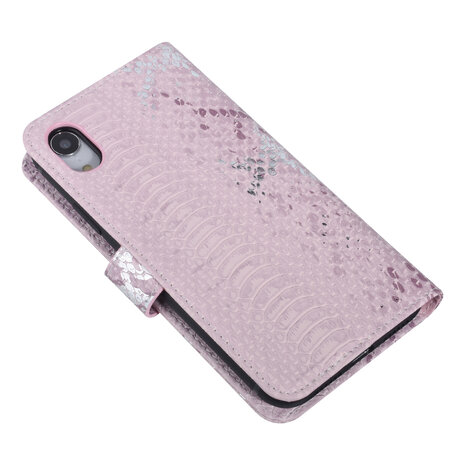 UNIQ Accessory UNIQ Accessory Apple iPhone XR Pink Snakeskin Book type case UNIQ Accessory UNIQ Accessory Apple iPhone XR Pink Snakeskin Book type case