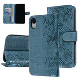 UNIQ Accessory UNIQ Accessory iPhone XR Vert Peau de serpent Book type housse UNIQ Accessory UNIQ Accessory iPhone XR Vert Peau de serpent Book type housse