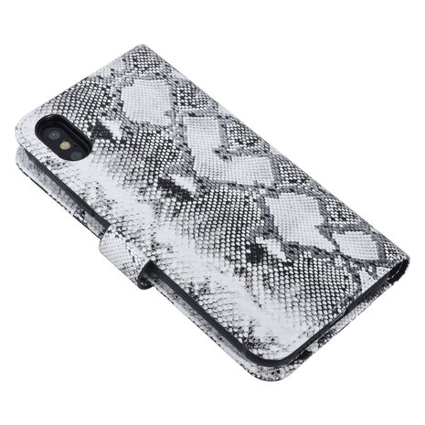 UNIQ Accessory UNIQ Accessory iPhone Xs Max Noir et Blanc Peau de serpent Book type housse UNIQ Accessory UNIQ Accessory iPhone Xs Max Noir et Blanc Peau de serpent Book type housse