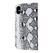 UNIQ Accessory UNIQ Accessory iPhone Xs Max Noir et Blanc Peau de serpent Book type housse UNIQ Accessory UNIQ Accessory iPhone Xs Max Noir et Blanc Peau de serpent Book type housse