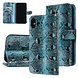 UNIQ Accessory UNIQ Accessory iPhone Xs Max Noir et Vert Peau de serpent Book type housse UNIQ Accessory UNIQ Accessory iPhone Xs Max Noir et Vert Peau de serpent Book type housse