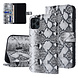 UNIQ Accessory UNIQ Accessory iPhone 11 Pro Max Noir et Blanc Peau de serpent Book type housse UNIQ Accessory UNIQ Accessory iPhone 11 Pro Max Noir et Blanc Peau de serpent Book type housse
