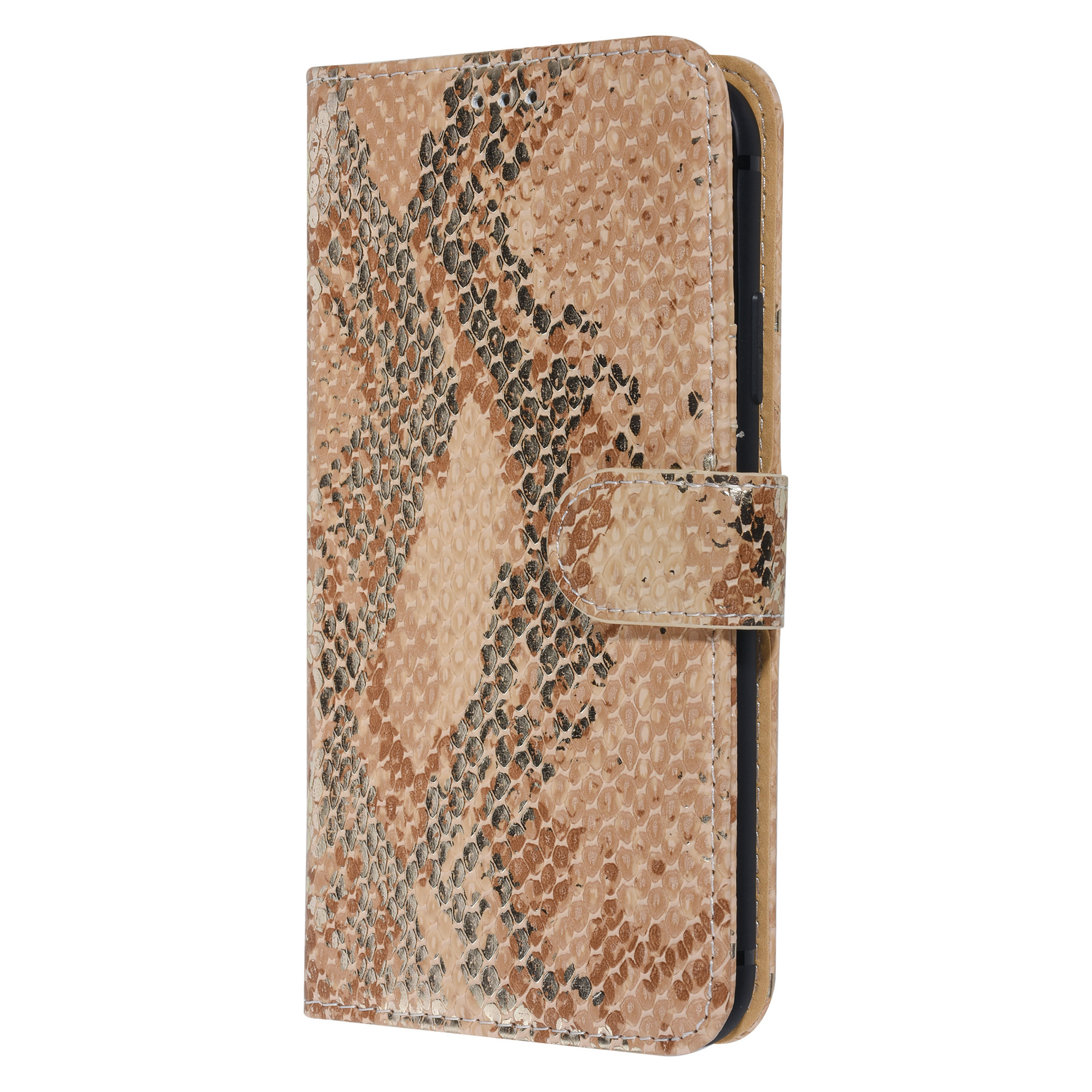 UNIQ Accessory UNIQ Accessory Goud Slangenleer hoesje voor iPhone 11 Pro Max - Book Case, foto 5 van 6