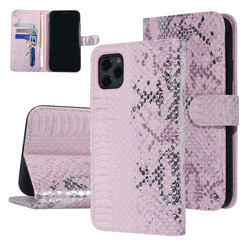 UNIQ Accessory Roze Slangenleer hoesje voor iPhone 11 Pro Max - Book Case