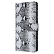 UNIQ Accessory UNIQ Accessory Zwart en Wit Slangenleer hoesje voor Galaxy Note 10 - Book Case(N970F) UNIQ Accessory UNIQ Accessory Zwart en Wit Slangenleer hoesje voor Galaxy Note 10 - Book Case(N970F)