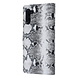 UNIQ Accessory UNIQ Accessory Galaxy Note 10 Noir et Blanc Peau de serpent Book type housse UNIQ Accessory UNIQ Accessory Galaxy Note 10 Noir et Blanc Peau de serpent Book type housse